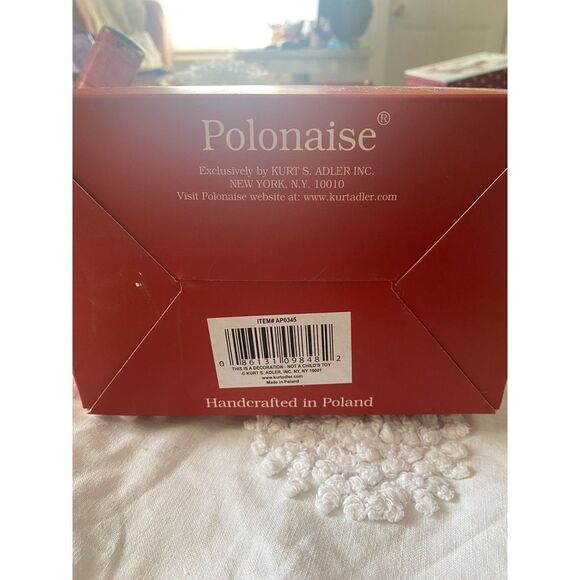 Kurt S Adler Polonaise Hand Blown Santa with Three Teddy Bears NWT - Picture 15 of 15